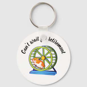 Wishing Retirement Hamster Sleutelhanger