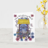 Wishing Well 2 - Beterschapkaart Kaart (Gele Bloem)
