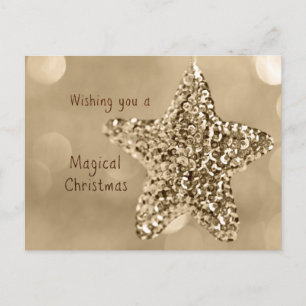 Wishing you a Magical Christmas Feestdagenkaart