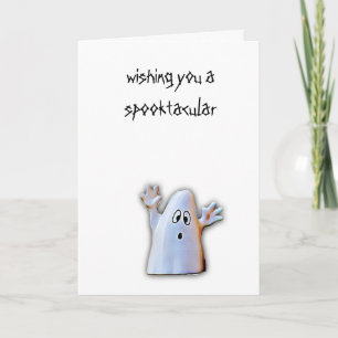 Wishing you a Spooktacular Halloween card Kaart