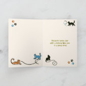 Wishing You The Best Friendship Birthday Any Day Kaart (Binnen)