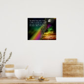 Wishingstappen afdrukken poster (Keuken)