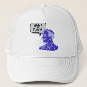 "Wish'n I was Fish'n" T-shirt Trucker Pet