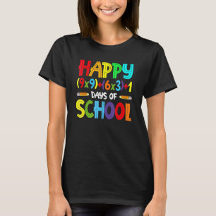 Wiskunde 100 dagen docent Wiskunde 100 t T-shirt