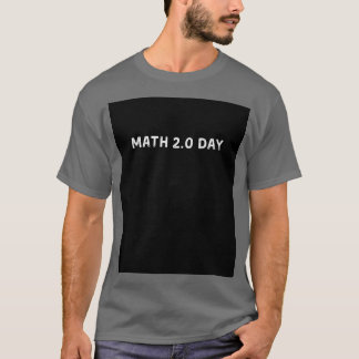 Wiskunde 20 dagen t-shirt