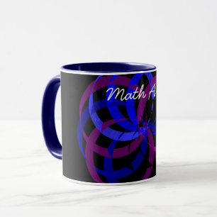 Wiskunde Art Ring Koffie Mok