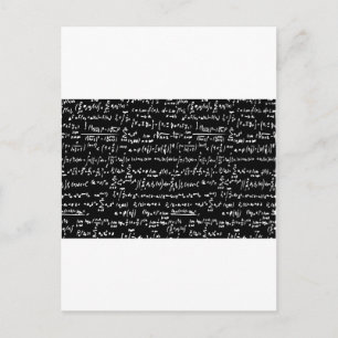 Wiskunde Briefkaart