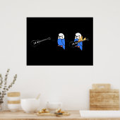 Wiskunde Budgie Poster (Keuken)