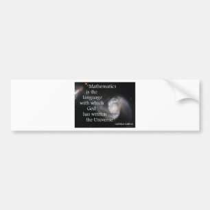 wiskunde bumpersticker