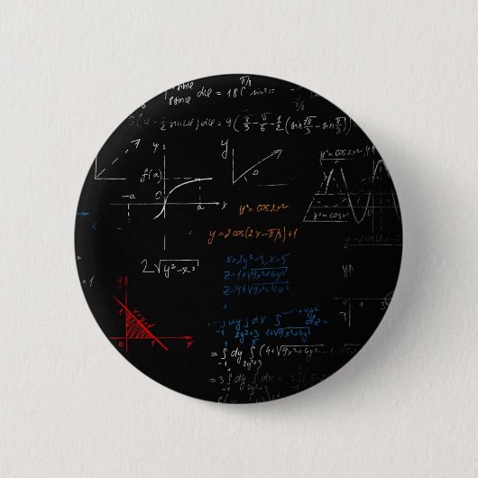 Wiskunde Button (Voorkant)
