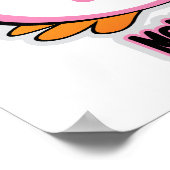 Wiskunde Chick Poster (Hoek)