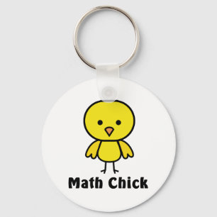 Wiskunde Chick Sleutelhanger