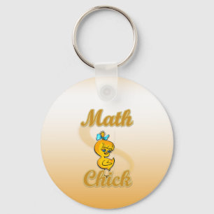 Wiskunde Chick Sleutelhanger