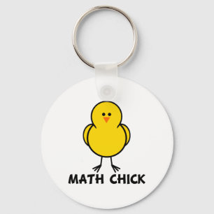 Wiskunde Chick Sleutelhanger