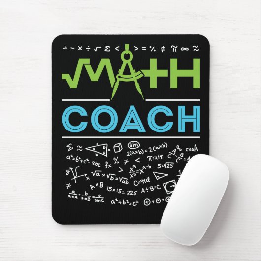 Wiskunde Coach Mathematics Tutor Muismat (Met muis)