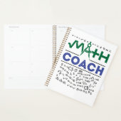 Wiskunde coach wiskundedocent planner (Display)