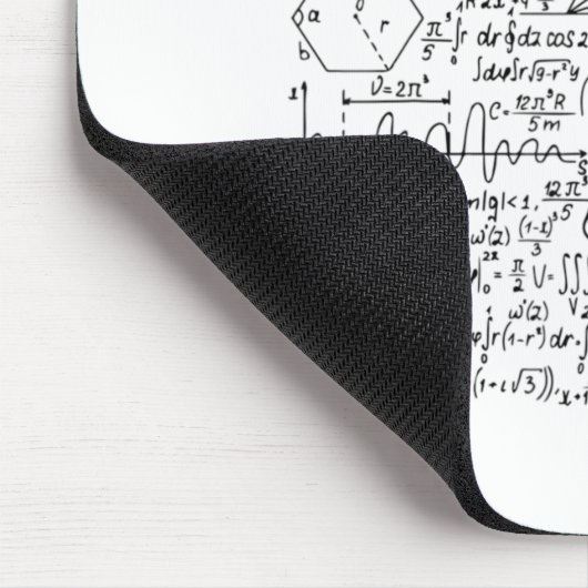 Wiskunde Cool Quadratic Formule Geek Nerd Mat Muismat (Hoek)