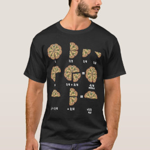 Wiskunde dag kostuum ideaal voor kinderen en pizza t-shirt