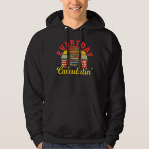 Wiskunde Dagelijkse berekening wiskundige Wiskunde Hoodie