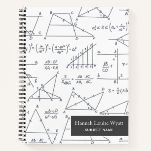 Wiskunde Diagrammen Patroon School Leraar Grafiek Notitieboek