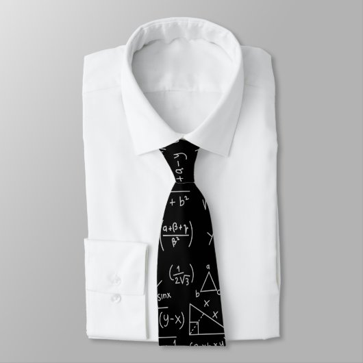 Wiskunde docent Formulas Cool Geek Funny Stropdas (Gebonden)