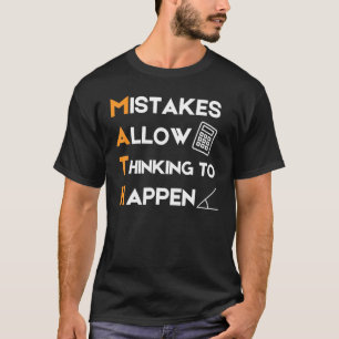 Wiskunde docent Grafische beste Wiskunde leraar al T-shirt