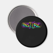 Wiskunde docent Inspire wiskunde Wiskunde student Magneet (Voorkant / Achterkant)