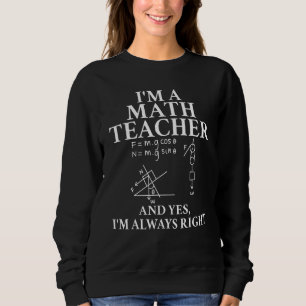 Wiskunde docent Mathematisch citaat Wiskunde Formu Trui
