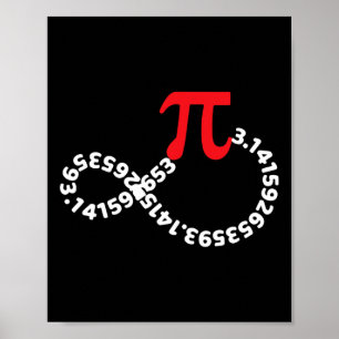 Wiskunde Docent Wiskunde PI Symbool Pi Happy Pi Da Poster