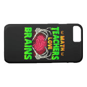 Wiskunde Docenten Hersenen Skelet Hand Hart Hallow Case-Mate iPhone Case (Achterkant (Horizontaal))