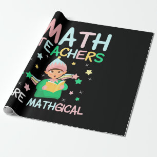 Wiskunde docenten zijn mathgisch cadeaupapier