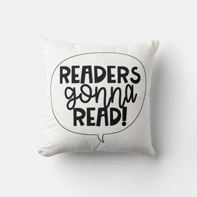 Wiskunde en leesbaar klaslokaal kussen (Voorkant)