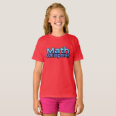 Wiskunde Fluisteraar T-shirt (Voorkant volledig)
