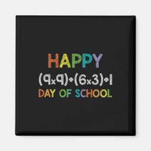 Wiskunde Formule 100 dagen van de school 100e dag  Magneet