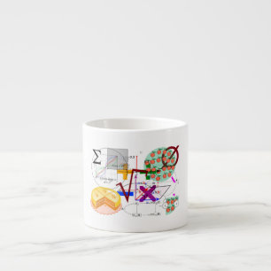 wiskunde formule fysica school espresso kop