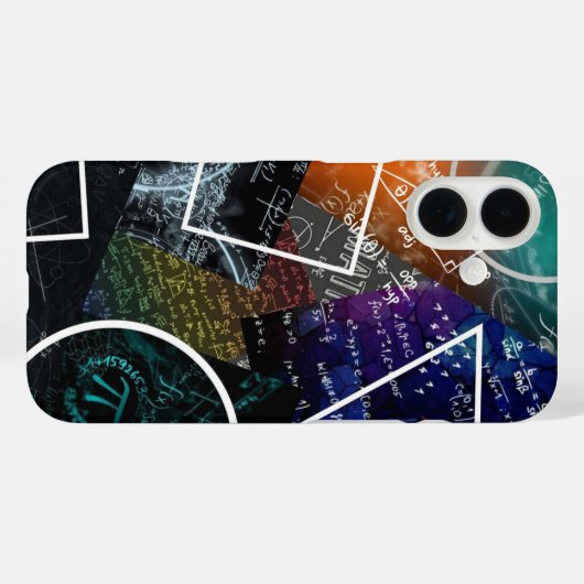 Wiskunde Formule iPhone Case (Achterkant (horizontaal))