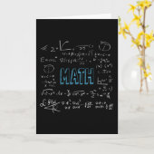 Wiskunde formuleert wiskunde kaart (Gele Bloem)