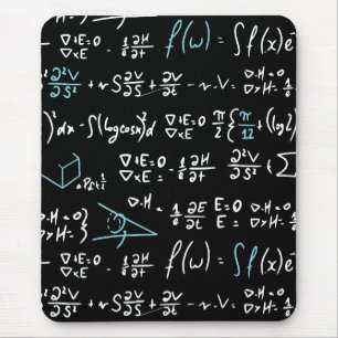 Wiskunde formuleert wiskunde natuurkunde docent muismat