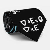 Wiskunde formuleert wiskunde natuurkunde docent stropdas (Opgerold)