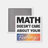 Wiskunde geeft geen Magnet Magneet (Voorkant / Achterkant)