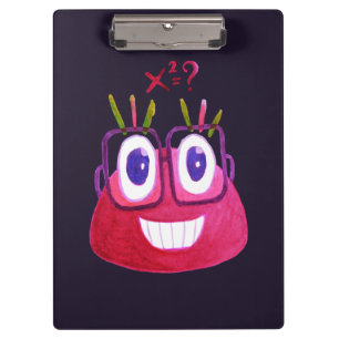 Wiskunde Geek Cute Algebra Mathematicus Kinder Klembord