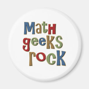 Wiskunde Geeks Rock Magneet