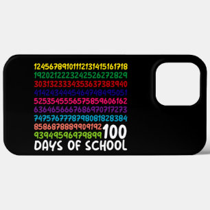 Wiskunde Getallen 100ste Dag Van School Leraar Kin iPhone 13 Pro Max Hoesje