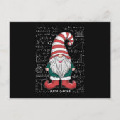 Wiskunde Gnome Family Matching Group kerstparty Feestdagenkaart (Voorkant)