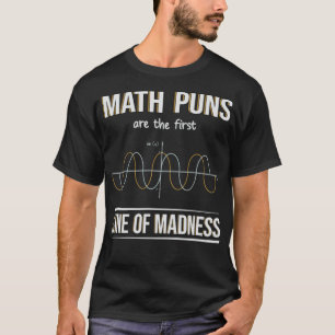 Wiskunde Grafiek Sine Algebra Coördinaat Systeem P T-shirt