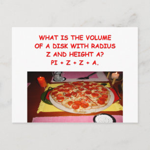 wiskunde grap briefkaart