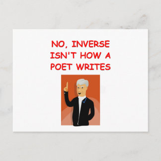 wiskunde grap briefkaart