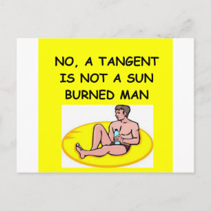 wiskunde grap briefkaart