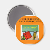 wiskunde grap magneet (Voorkant / Achterkant)