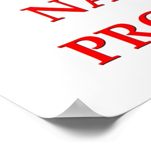 wiskunde grap poster (Hoek)